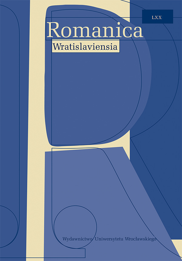 CONCEPTUAL CATEGORISATION OF BREAD NAMES IN POLAND AND STRATEGIES APPLIED TO THEIR TRANSLATION INTO FRENCH Cover Image