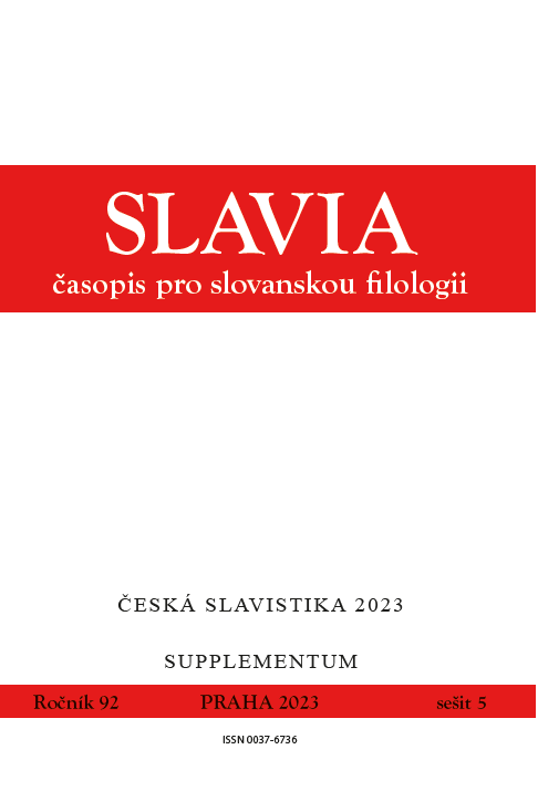 Stylometrická analýza církevněslovanských textů české provenience