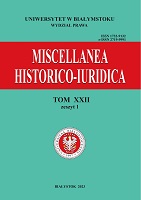 Rzymski proces cywilny i rzymski proces karny Rzymian w ujęciu ks. prof. Stanisława Płodzienia (uwagi na marginesie maszynopisu BU KUL 1443A)