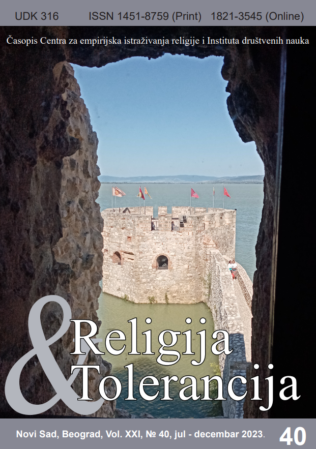 CONTROVERSIES ON RELIGIOUS AFFILIATION REGARDING THE 2021 CENSUS IN MACEDONIA Cover Image