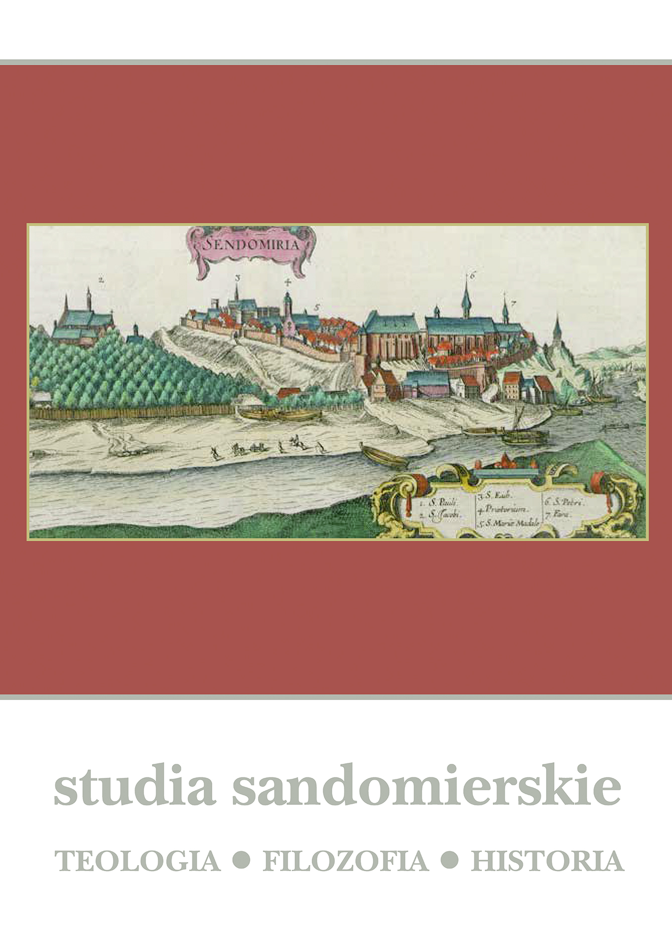 The Activities of the Sandomierz Canons in the Chełm Cathedral Chapter of the Latin Rite in the 17th Century. Cover Image