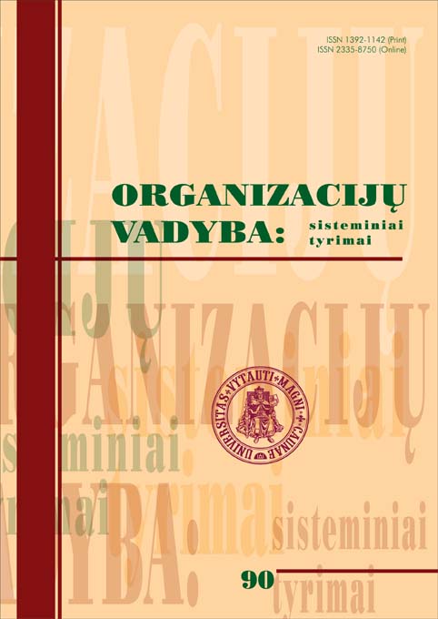 Motivational Factors for the Lithuanian Armed Forces Personnel Cover Image