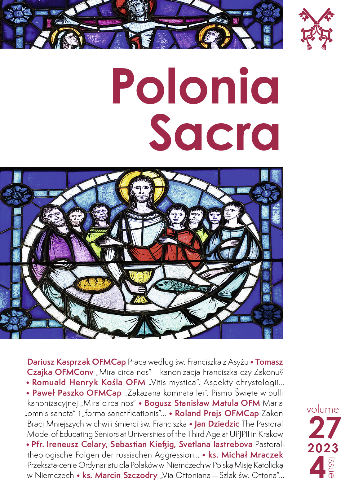 The Transformation of the Ordinariate for Poles in Germany into the Polish Catholic Mission in Germany Cover Image