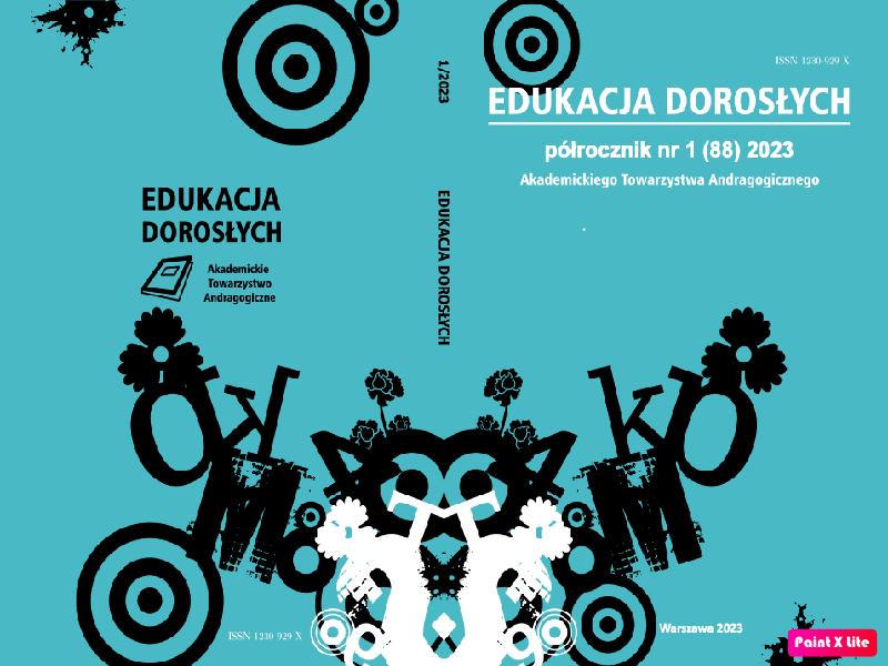INNOVATIONS IN THE ADULT EDUCATION: RESEARCH REPORT INTO ACADEMIC TEACHERS’ EXPERIENCES CONCERNING THEIR CREATIVE DIDACTIC WORK Cover Image