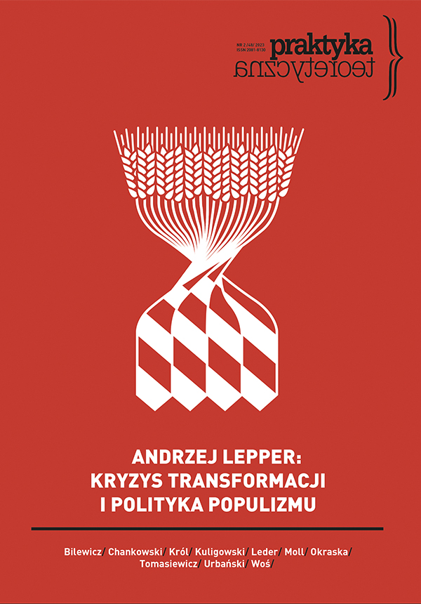 Andrzej Lepper: kryzys transformacji
i polityka populizmu