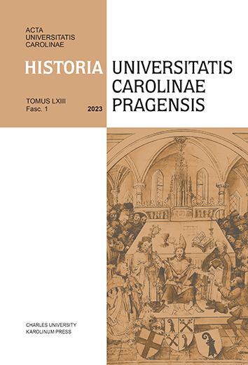 Die Universität Basel und die böhmischen Länder (1460–1630). Eine Matrikelauswertung