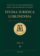 Perception of Mediation and Online Mediation by Trainee Attorney-at-Law at the Lublin Bar Association of Attorneys-at-Law Cover Image