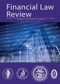 Legal and Tax Instruments Limiting the Decline in the Fiscal Efficiency of the Tax System During Periods of Crisis Cover Image
