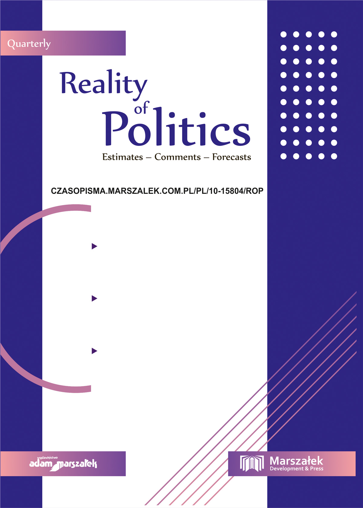 ANALYSIS BASED ON SUBMITTED INTERPELLATIONS IN THE 9TH TERM OF THE PARLIAMENT OF THE REPUBLIC OF POLAND Cover Image