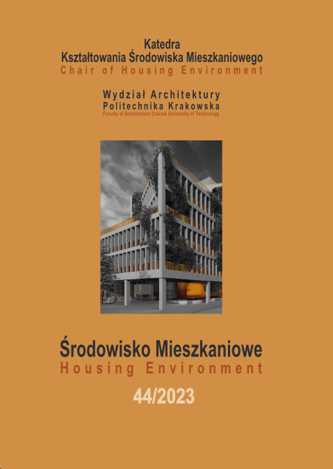 The design decision-making process as a tool facilitating the identification of factors influencing the formation of a large-scale residential complex: a case study of a competition project Cover Image