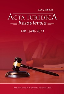 FREEDOM OF ASSEMBLY IN THE LIGHT OF THE CONSTITUTION AND OTHER NORMATIVE ACTS OF THE REPUBLIC OF POLAND AND THE KINGDOM OF SPAIN – HISTORICAL AND COMPARATIVE PERSPECTIVE: AN OUTLINE