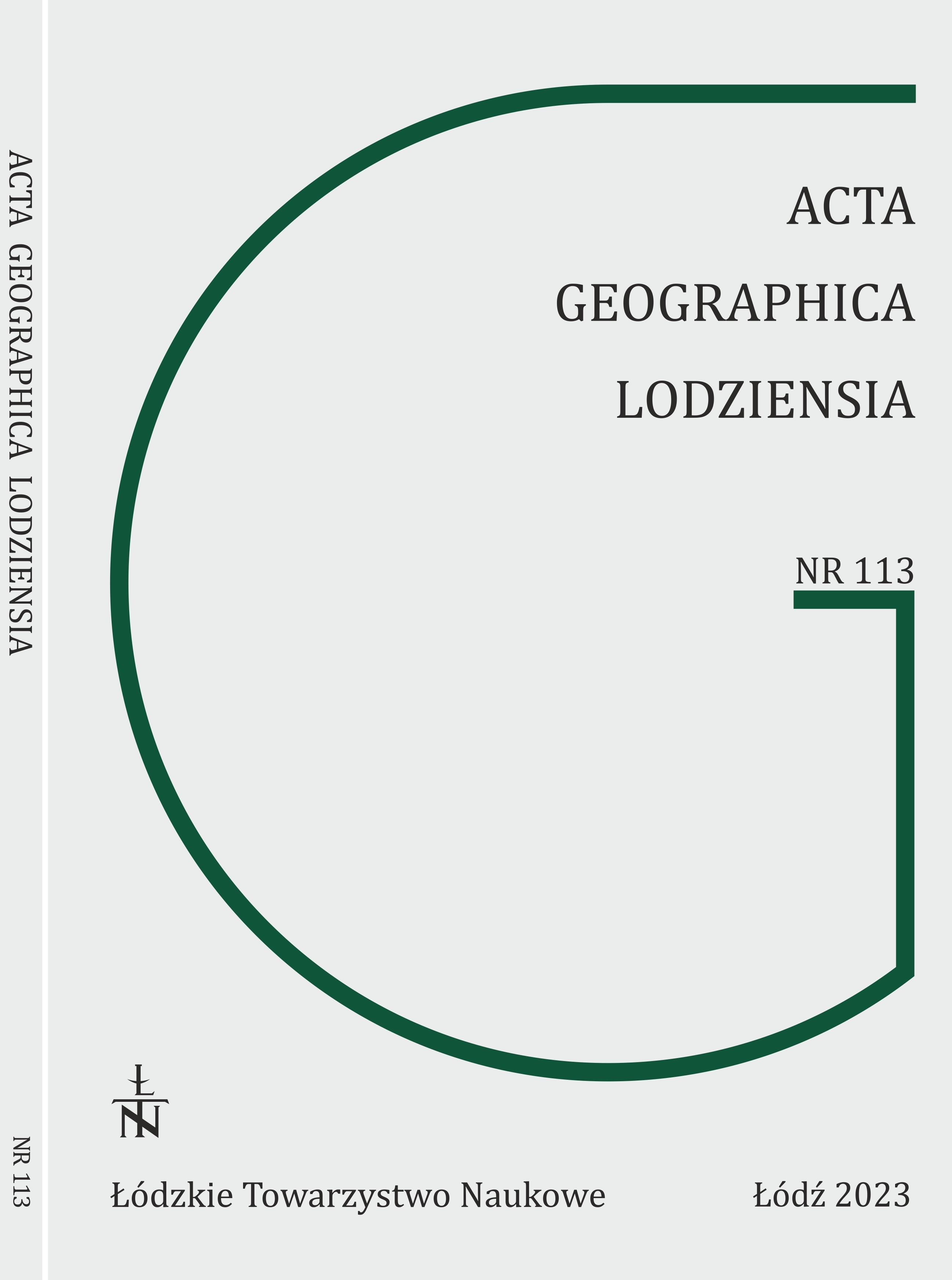 ACTA GEOGRAPHICA LODZIENSIA – W 75-LECIE ISTNIENIA
CZASOPISMA
