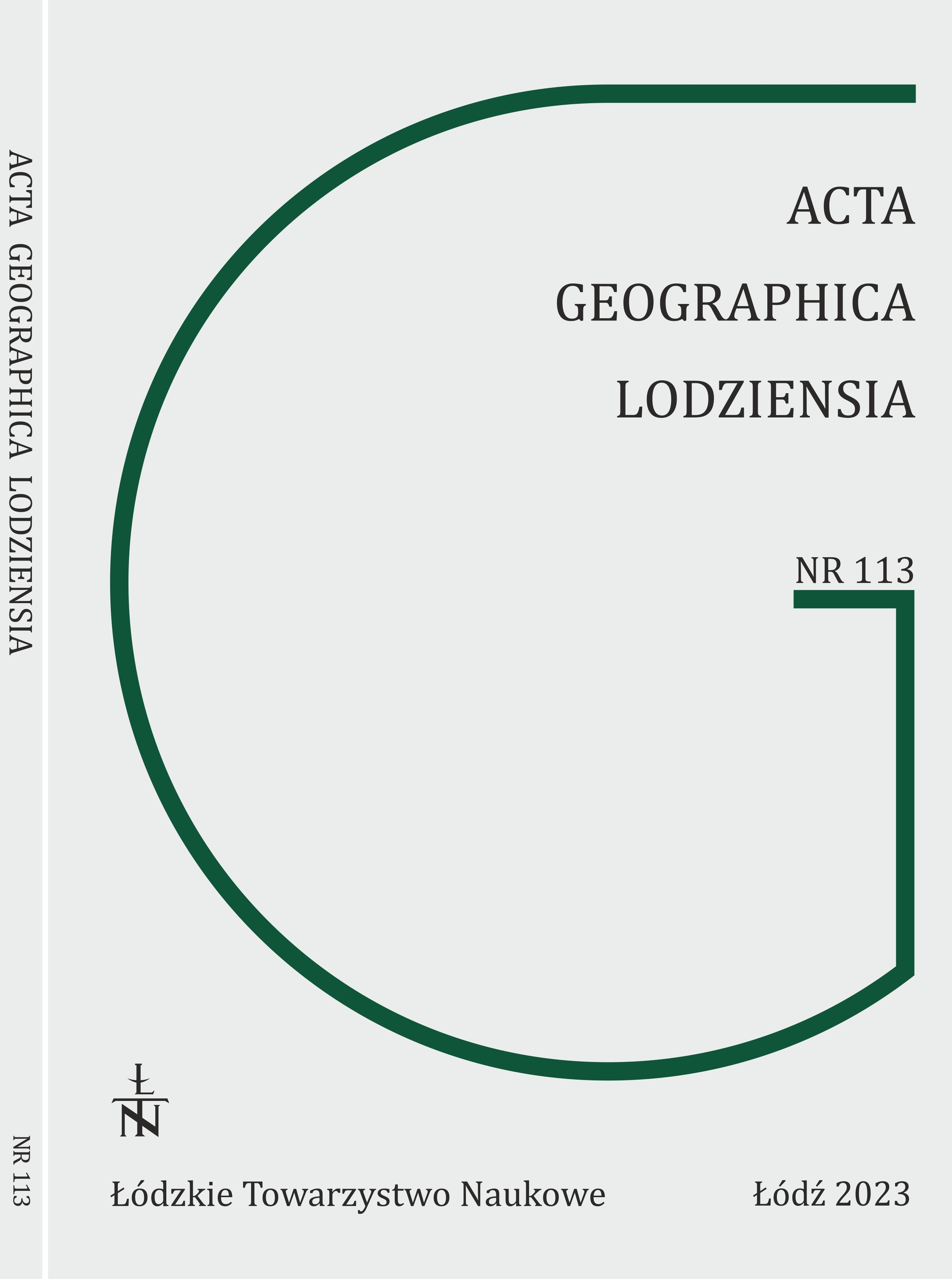 CHANGES IN THE STRUCTURE OF SANDY AND SILTY SEDIMENTS AFTER 1000 FREEZE-THAW CYCLES –
– PRELIMINARY RESULTS FROM LABORATORY EXPERIMENT Cover Image