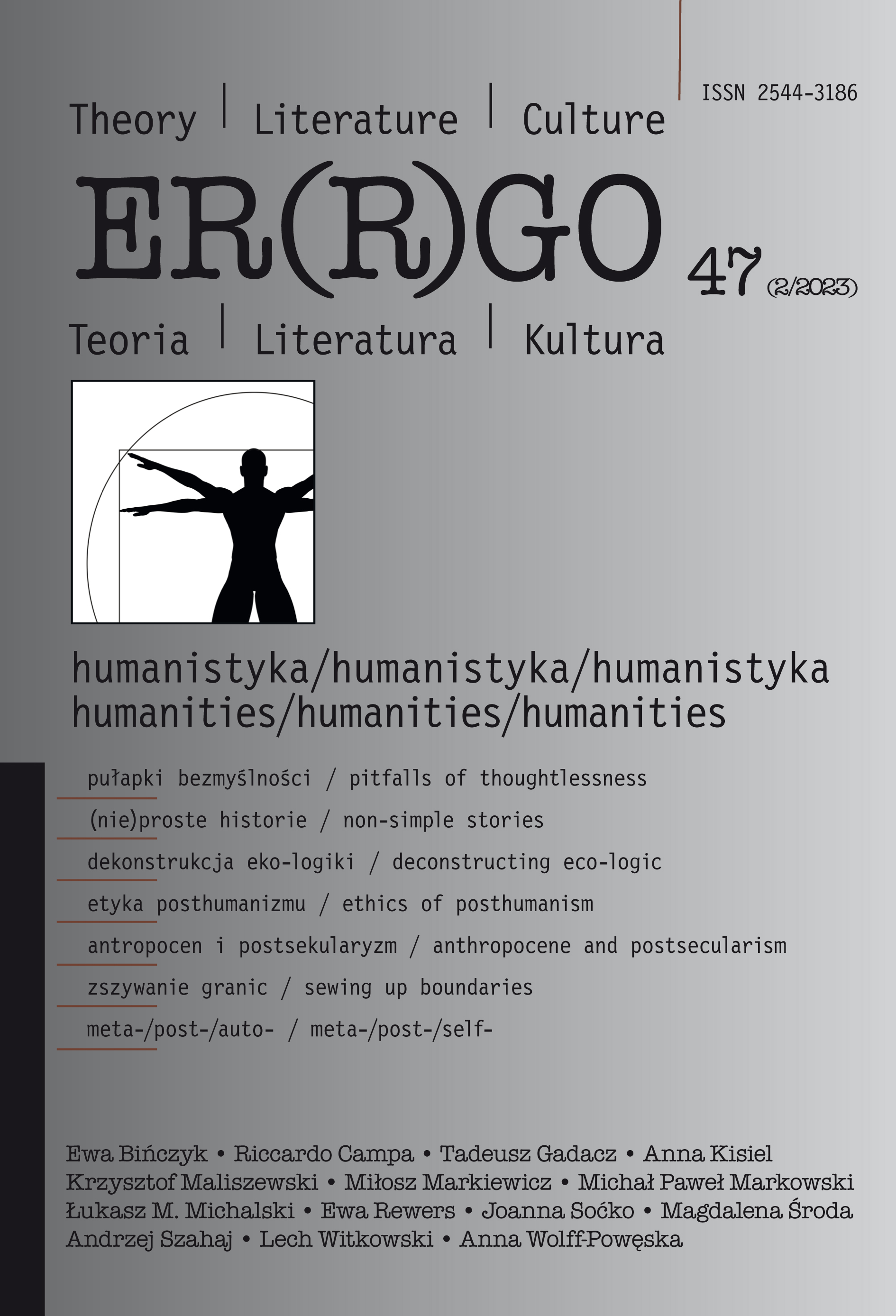 Towards Eco-logical Humanities: Or Rebuilding Knowledge for the Crisis Cover Image