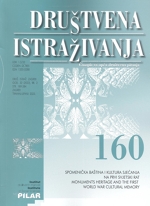 SERBIAN VS YUGOSLAV. DESTINY OF THE GRAVES OF SERBIAN AND AUSTRO- -HUNGARIAN (OF YUGOSLAV ORIGIN) SOLDIERS FROM THE FIRST WORLD WAR – A FEW OBSERVATIONS Cover Image