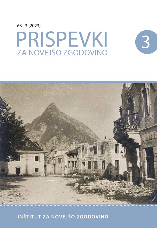 The Reconstruction of The Goriška Region after World War I and The Role of The Architect Maks Fabiani Cover Image