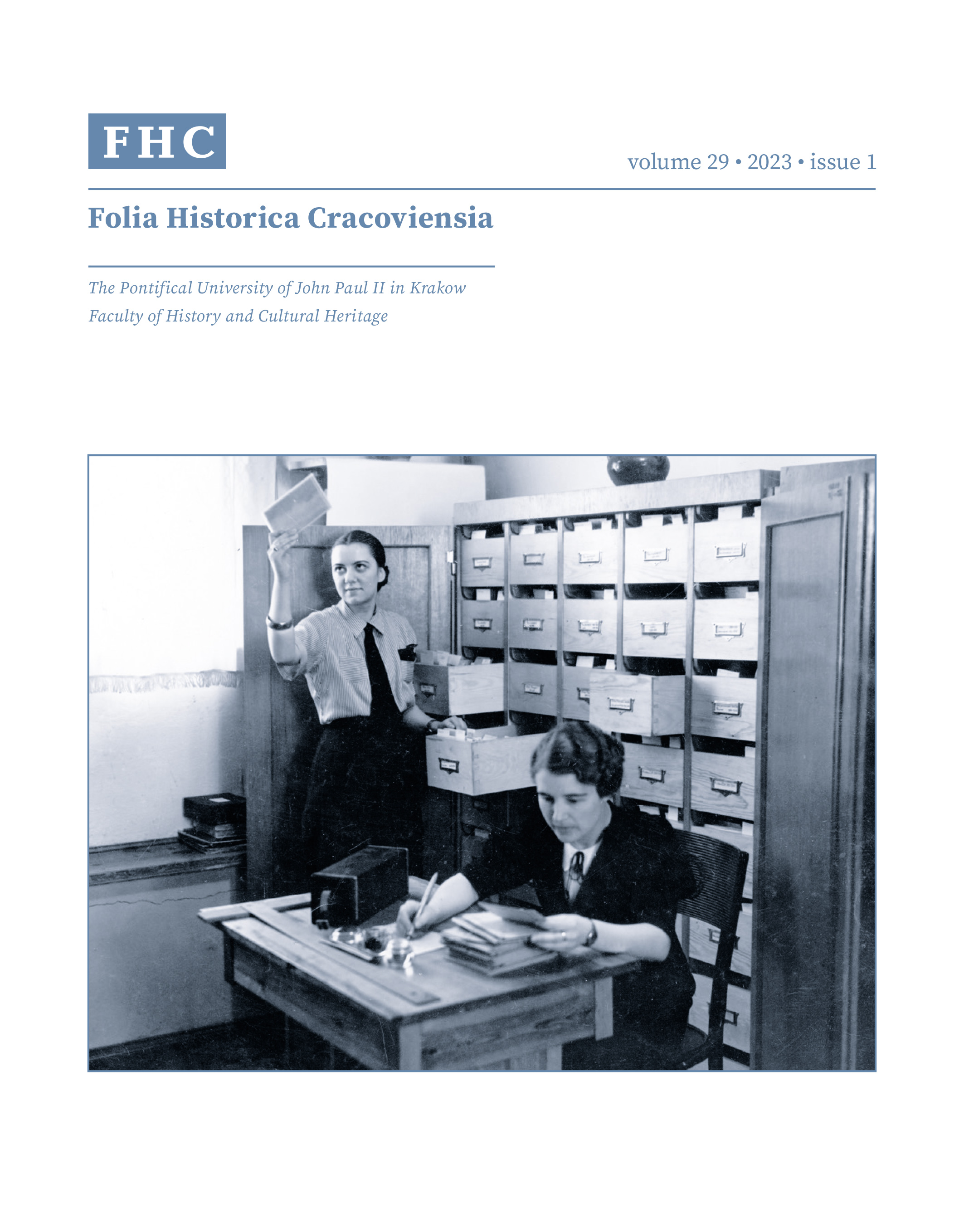 Files of the Polish Welfare Committee Kraków–Miasto as a source for studying women’s history in 1939–1945
