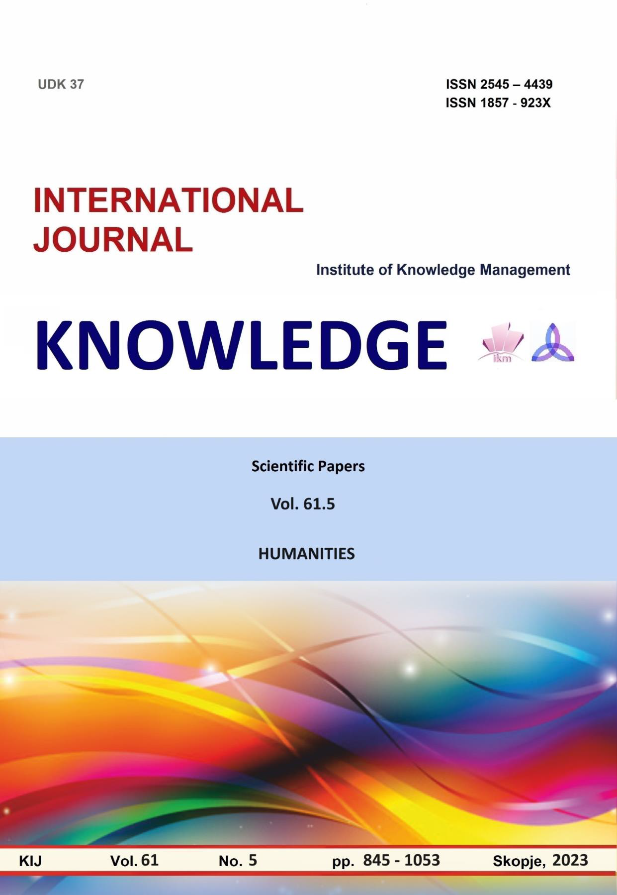 THE INFLUENCE OF BEAUTY INFLENCERS ON INSTAGRAM ON THE FEMALE POPULATION IN THE REPUBLIC OF SERBIA: ANALYSIS OF THE PERCEPTIONS OF WOMEN OF DIFFERENT AGE AND EDUCATION Cover Image