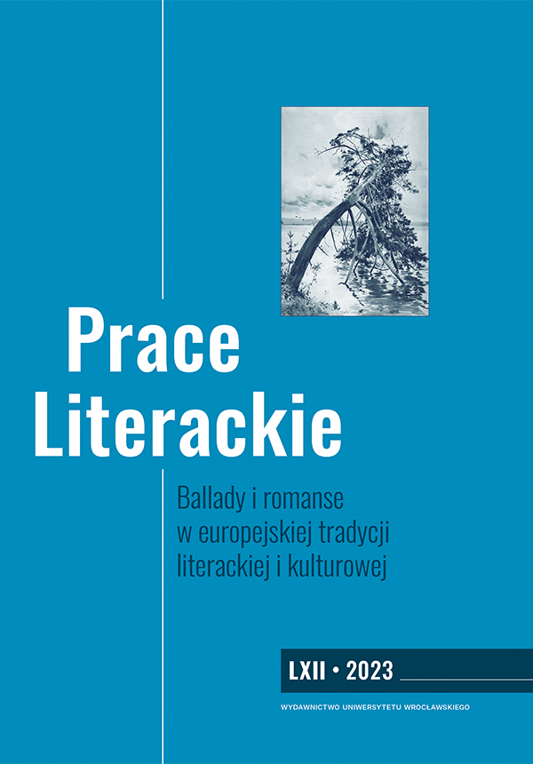 On a high diapason.  A memoir of Jacek Kolbuszewski (1938-2022) Cover Image