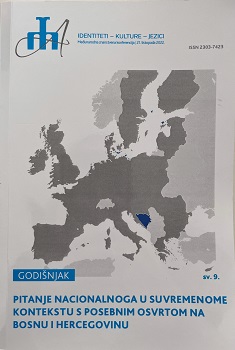 Camps of the BiH Army in the Function of Obliterating National Identity Croats During the Homeland War in Bosnia and Herzegovina (1992-1995) Cover Image