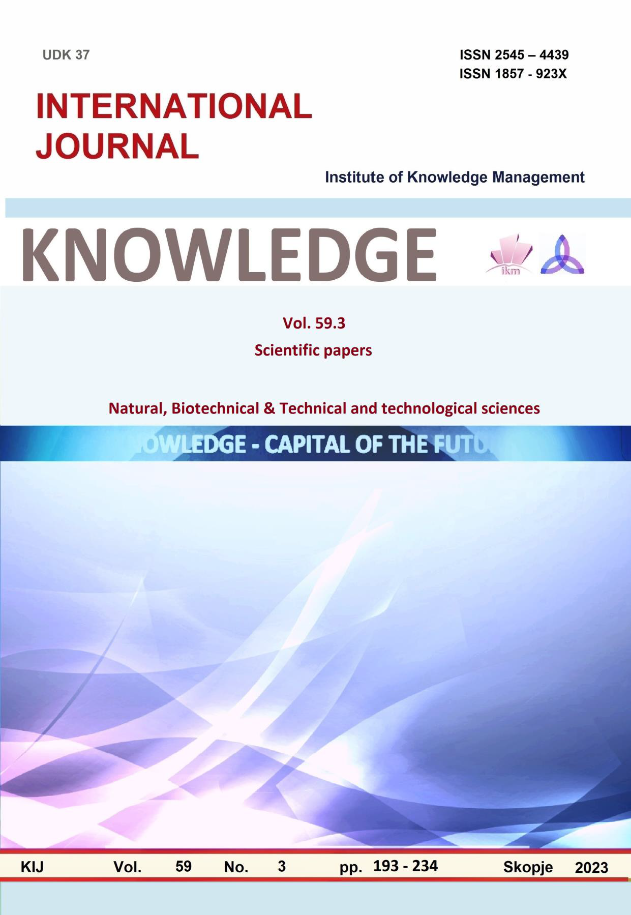 COMPARATIVE ANALYSIS BETWEEN THE PEROSONAL NOISE EXPOSURE LEVEL OF INDUSTRY WORKERS AND SCHOOL TEACHERS Cover Image