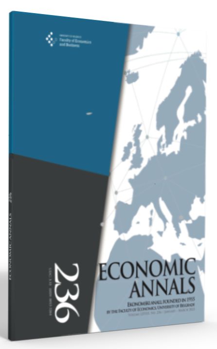 Where did all the papers go? A bibliometric overview of publications in economics from Serbia Cover Image