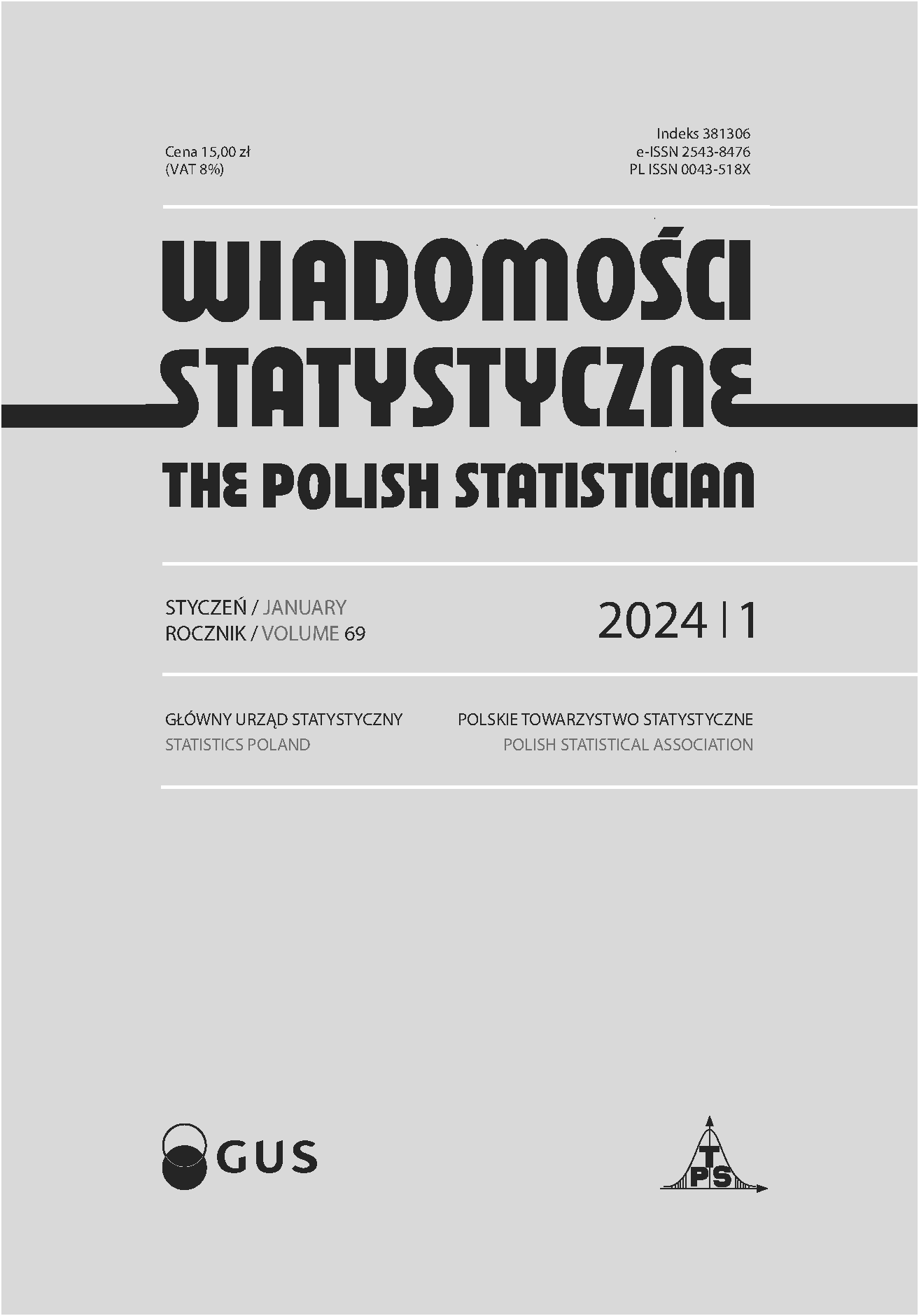 Publications of Statistics Poland. December 2023 Cover Image
