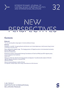 Status-seeking with a negative image – The changing position of Visegrád countries in the international community between 2004 and 2020 Cover Image