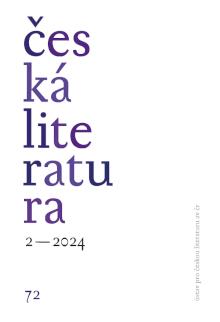 Motif and thematic clusters in 19th and early 20th century Czech poetic texts. New ways of using the Czech Electronic Library database Cover Image