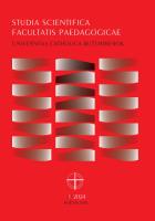 Educational Programs of Health Education
at the Primary Level of Education with an Emphasis on Rational Nutrition Cover Image