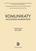 Supervision over schools and its instruments in the operation of the
Commission of National Education Cover Image