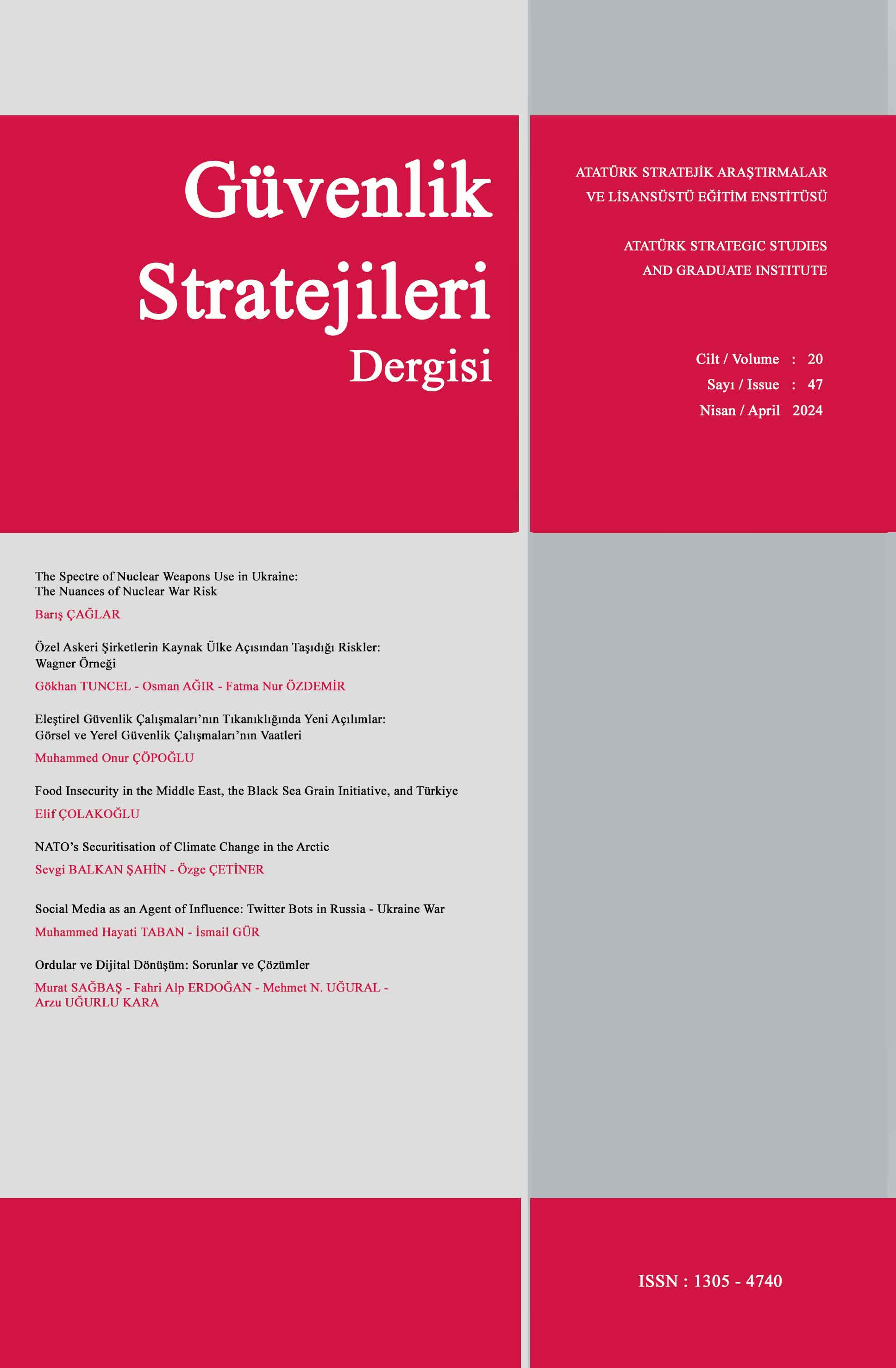 NATO’s Securitisation of Climate Change in the Arctic Cover Image