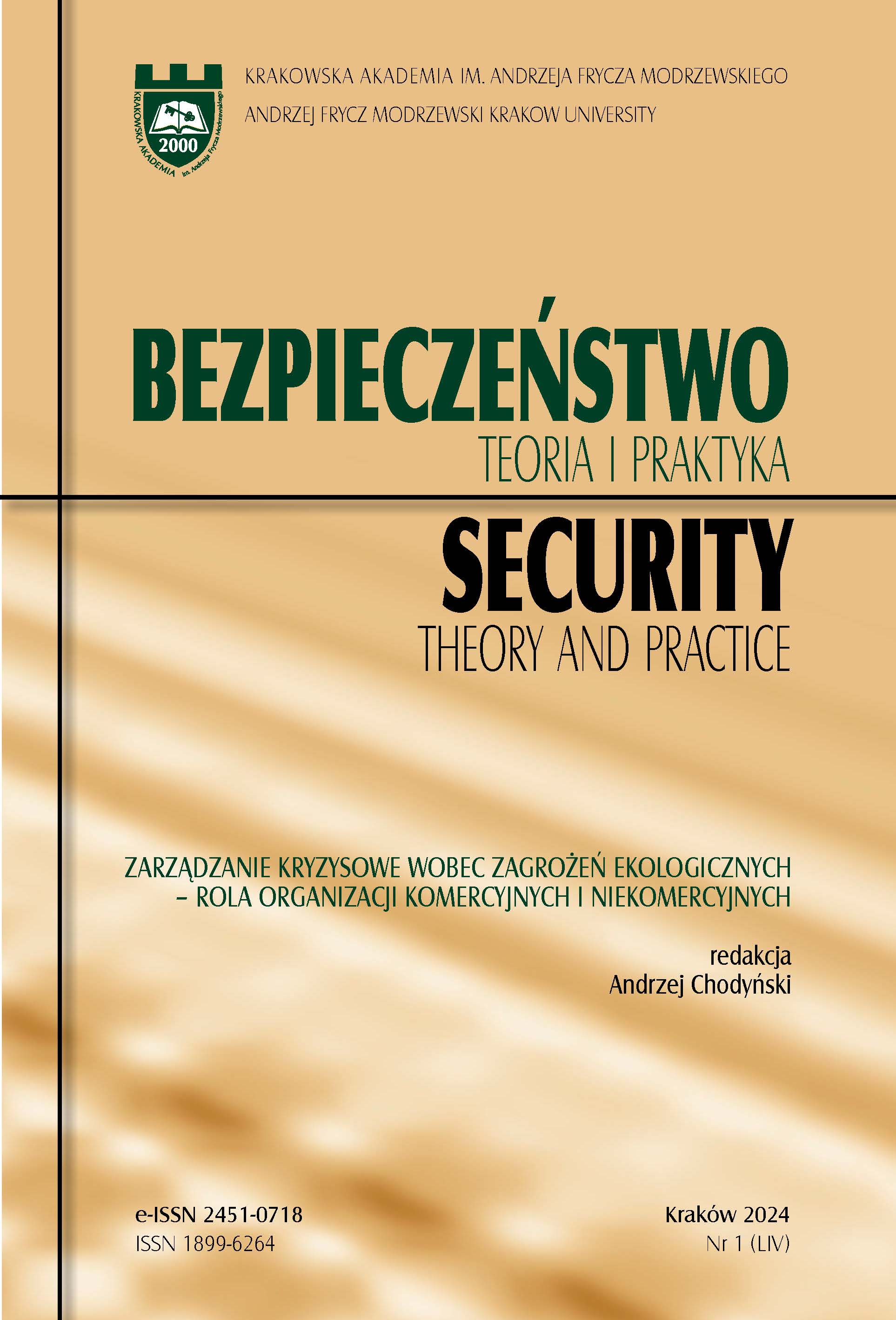 Uwarunkowania zarządzania problemami bezpieczeństwa w świecie VUCA