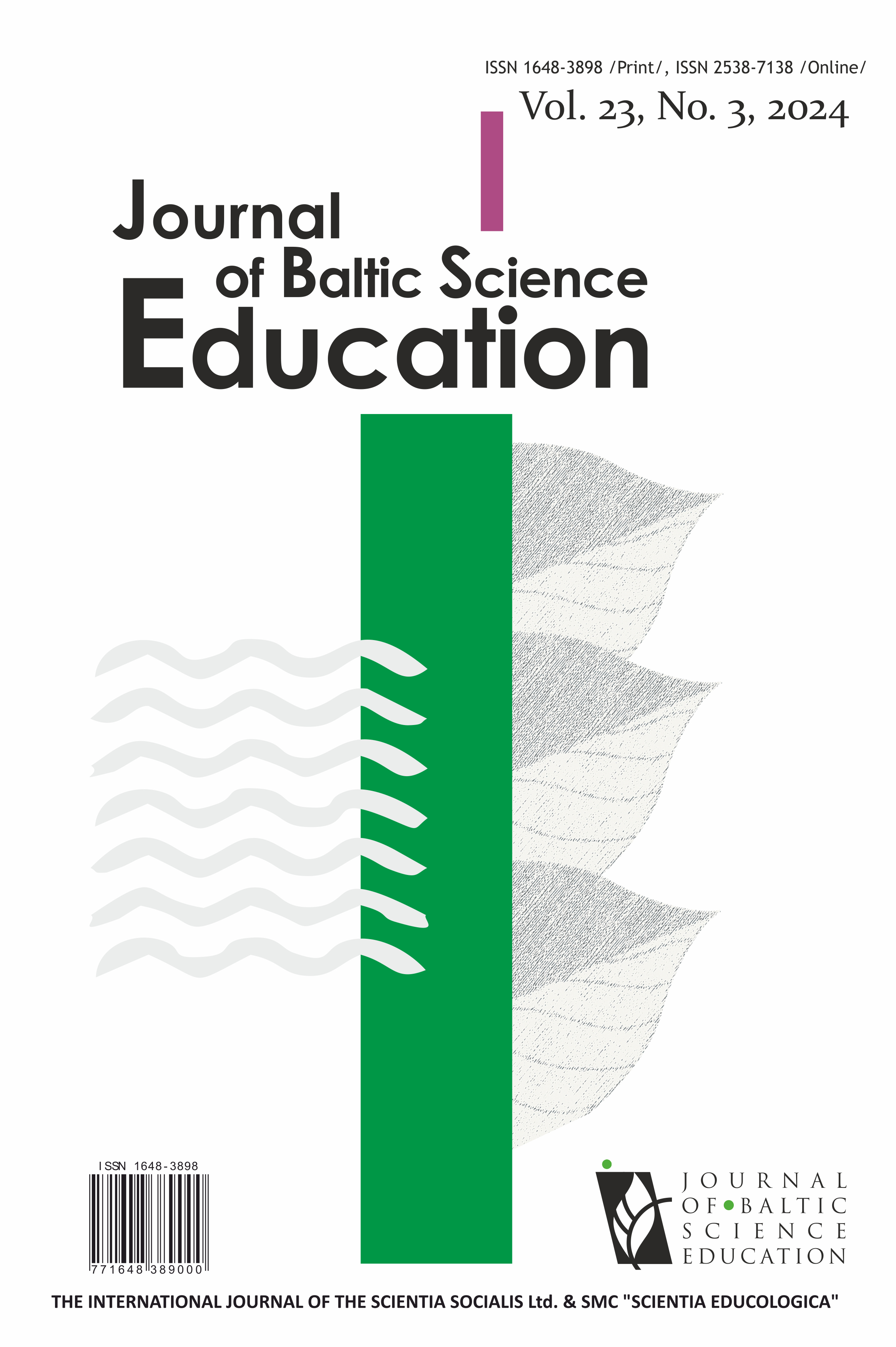 CONTRIBUTIONS OF EPISTEMOLOGICAL BELIEFS ON ENERGY LITERACY IN LOWER-SECONDARY SCHOOL STUDENTS IN TURKEY Cover Image
