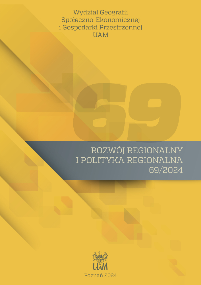 Area structure of organic farms in Poland – condition, changes, spatial diversity Cover Image