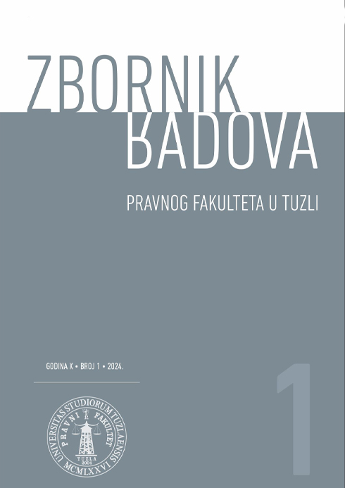 COMPARATIVE LEGAL OVERVIEW OF THE MARRIAGE LAW IN THE SHARIA LAW AS COMPARED TO POSITIVE MARRIAGE LAW IN THE FEDERATION OF BOSNIA AND HERZEGOVINA Cover Image