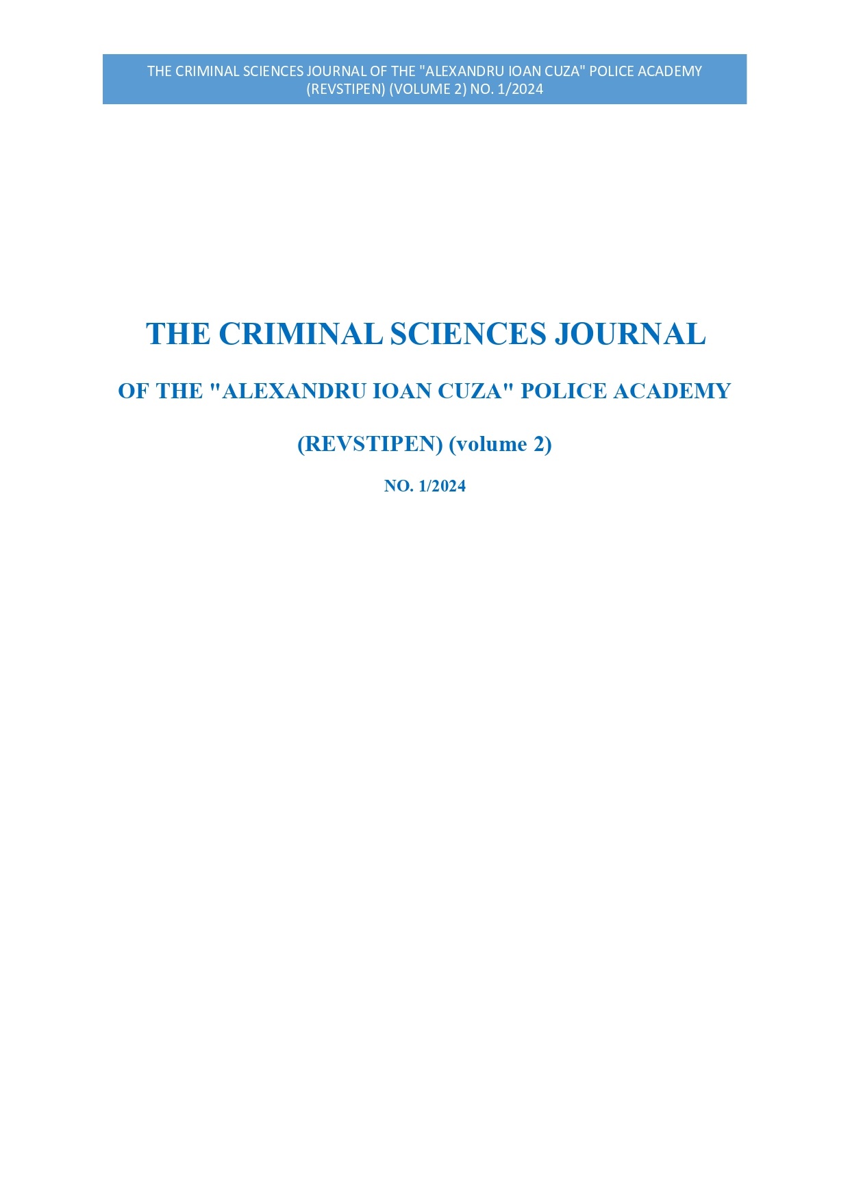 ELEMENTS OF INTERNATIONAL POLICE COOPERATION IN THE CASE OF MODERN SLAVERY AND HUMAN TRAFFICKING Cover Image