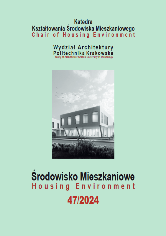 Medical facilities as an integrated space
in a town: Case of the Geriatric Care Centre in Wieliczka Cover Image