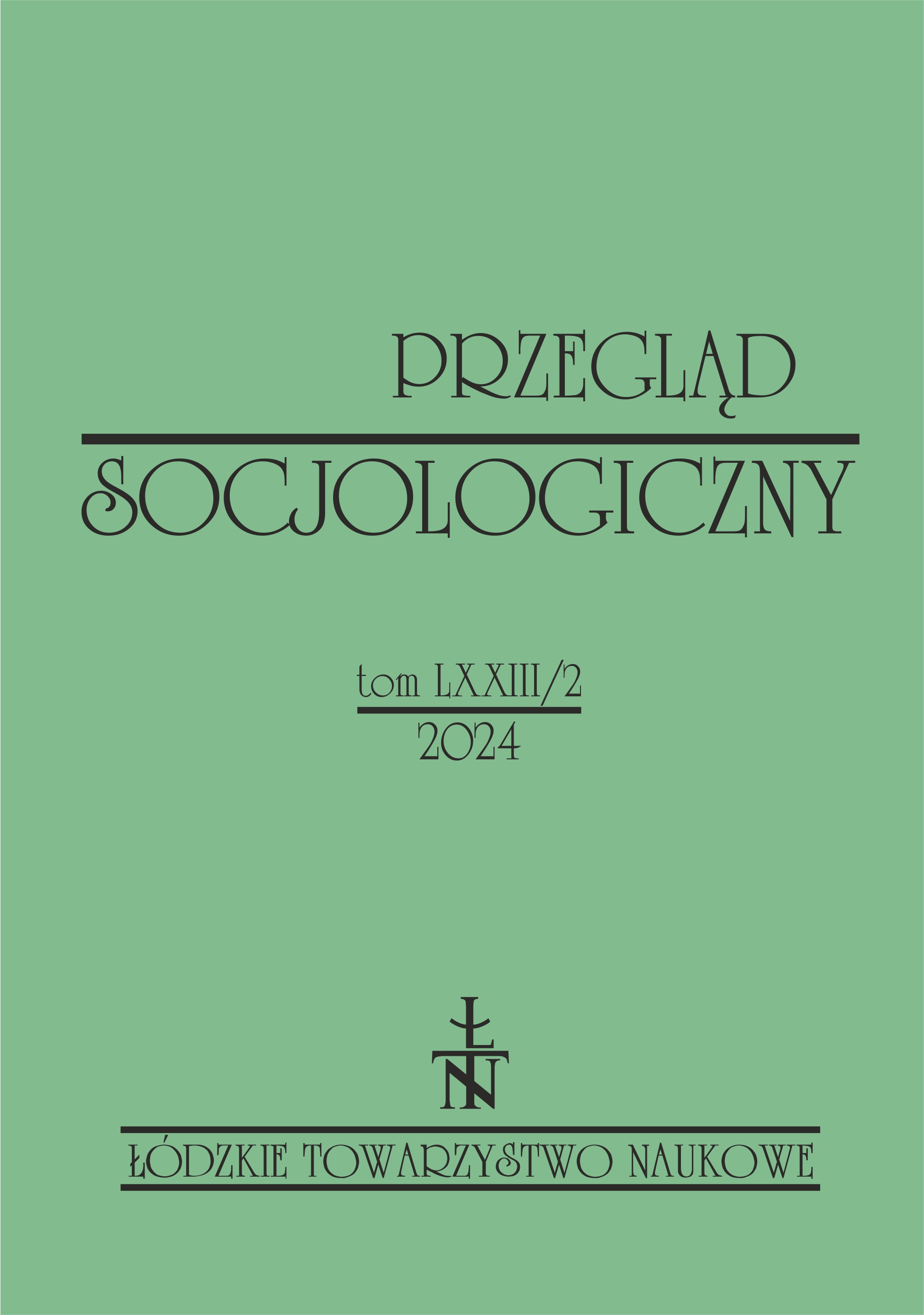 ANTI-MORALITY AND SUBORDINATE MORALITY fROM THE PERSPECTIVE Of THE QUEER SOCIOLOGY Cover Image