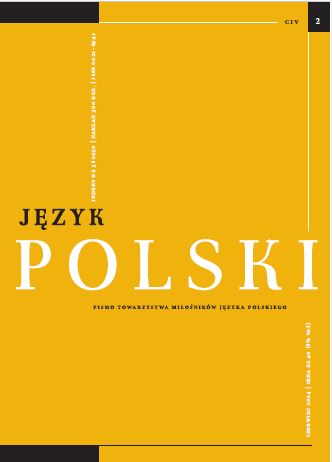The formation of the term przyroda and its reflection in the Polish language – the lexemes: przyrodzenie, przyroda and natura Cover Image