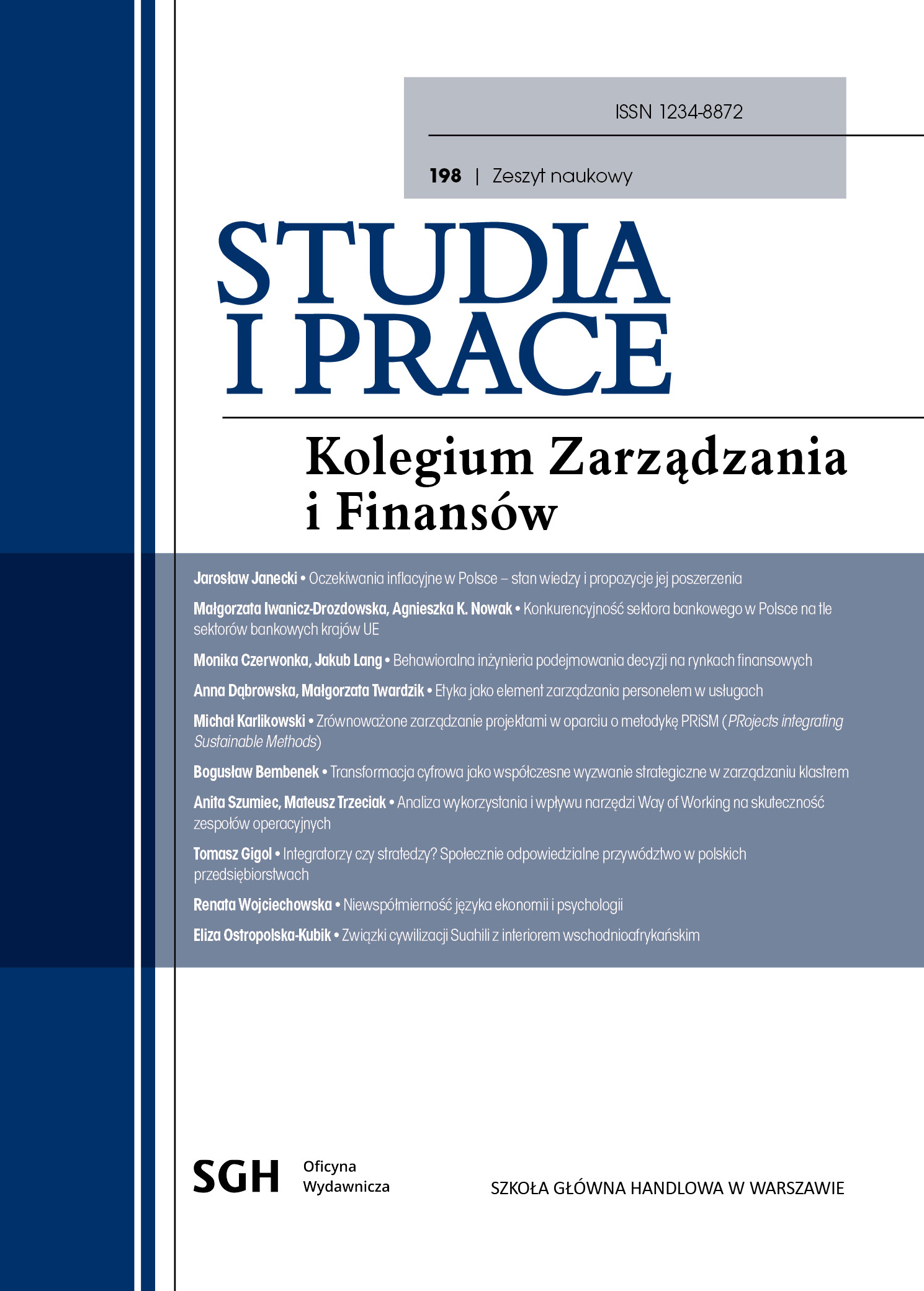 Sustainable project management based on the PRiSM method Cover Image