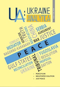 Peace Formula and Lessons Learned from the Balkans and Nagorno-Karabakh Cover Image
