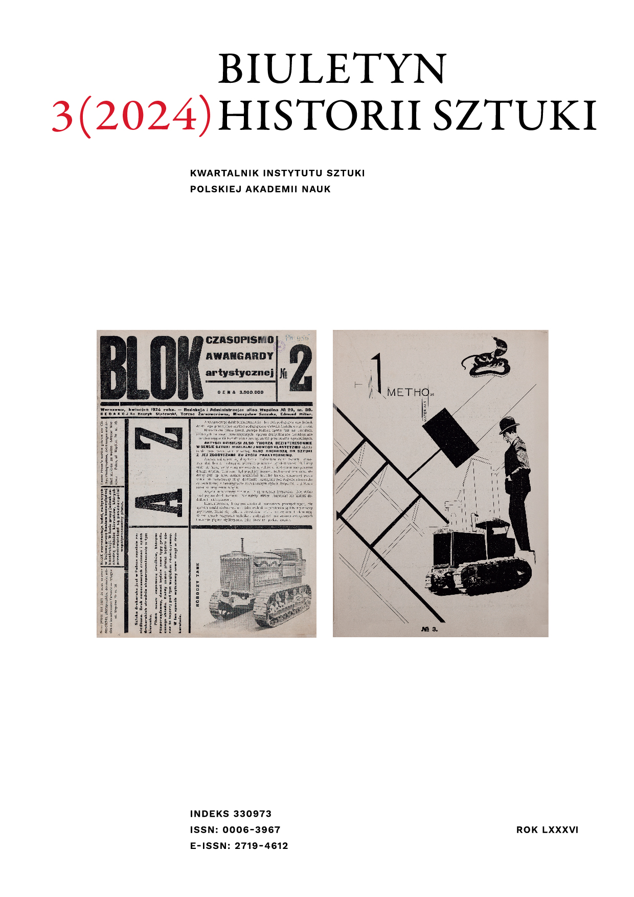 The Poetry-Art of the “Blok” Magazine Cover Image