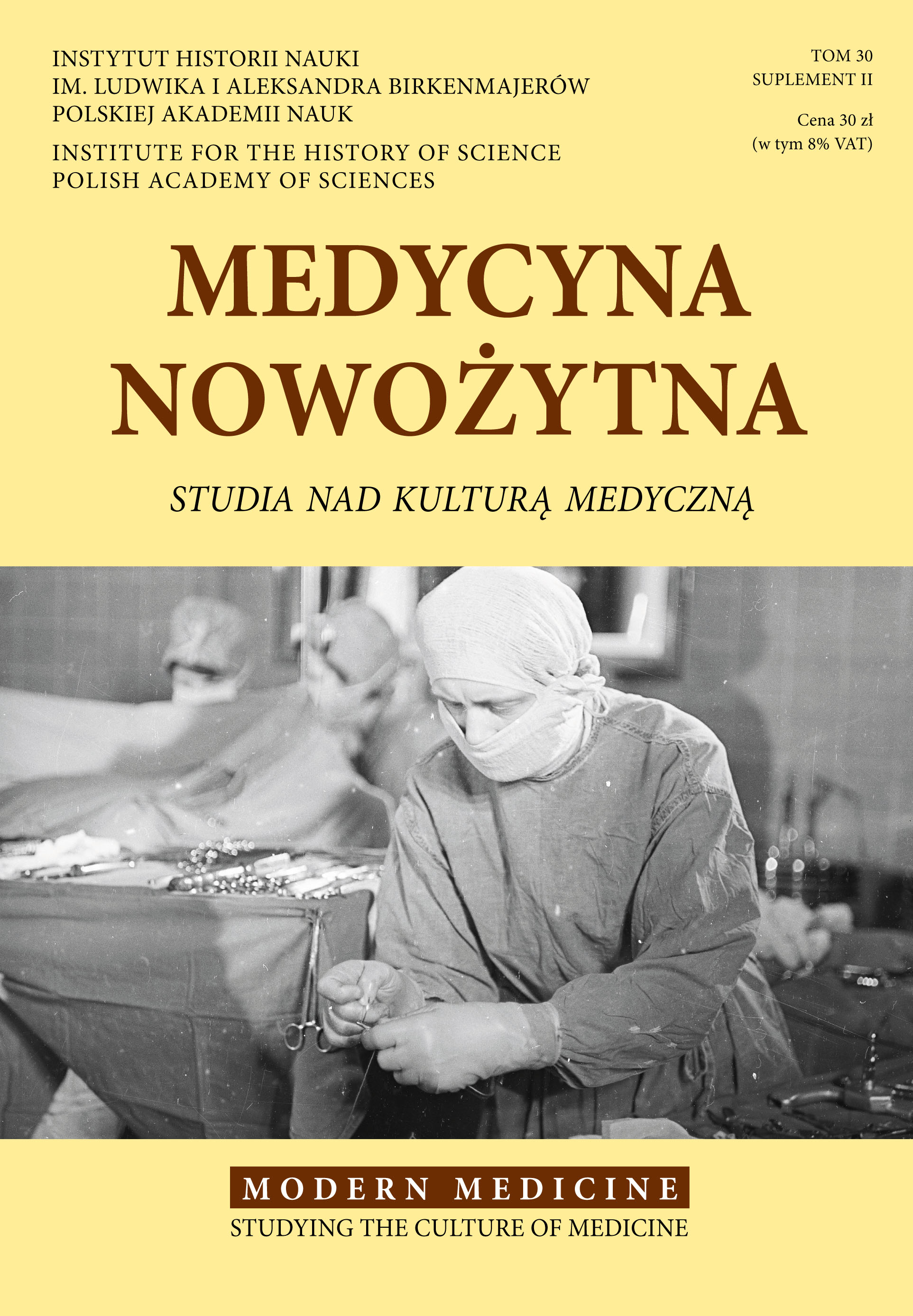 Balneoclimatic therapy and spa treatment of the Jewish community in Silesia in 1945–1950 Cover Image