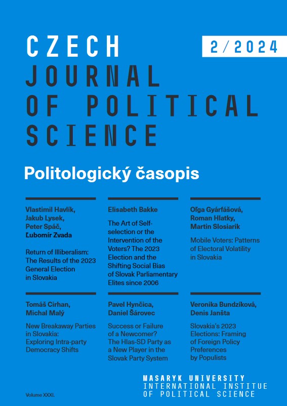 Return of Illiberalism: The Results of the 2023 General Election in Slovakia Cover Image