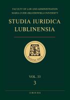 Legal and Societal Obstacles to Obtaining Equal
Rights by Women: The Way to Equality of Rights
according to Paulina Kuczalska-Reinschmit Cover Image