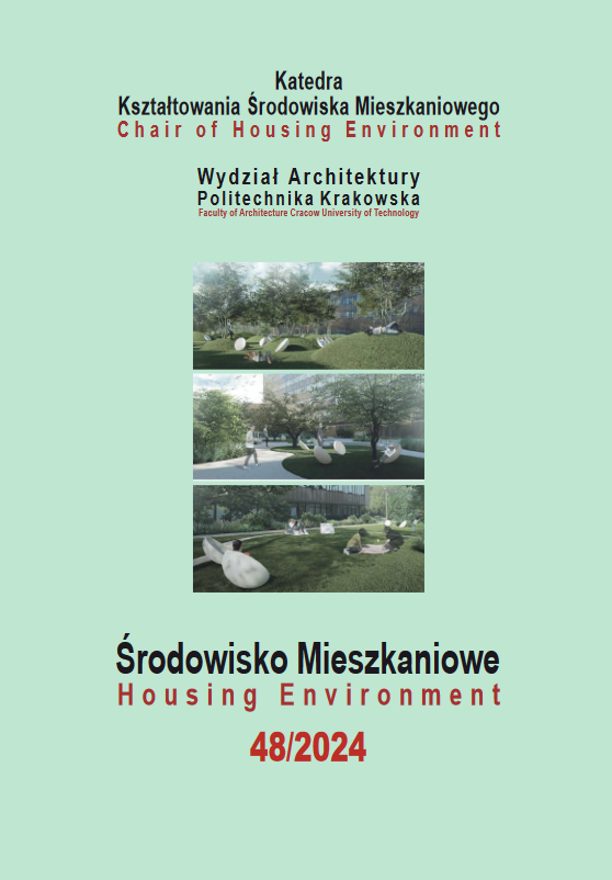 TRENDS IN THE APPLICATION OF URBAN PLANNING
STANDARDS AND THE ASSUMPTIONS OF THE
SPECIAL HOUSING ACT IN POLAND Cover Image