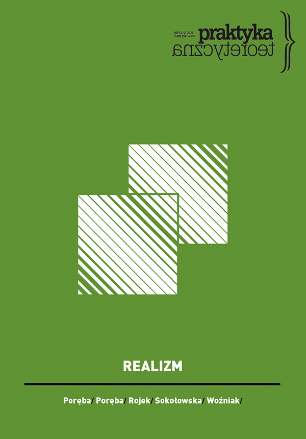 Literary Realisms at the Turn of the Century. Part I: Theoretical Prolegomena Cover Image