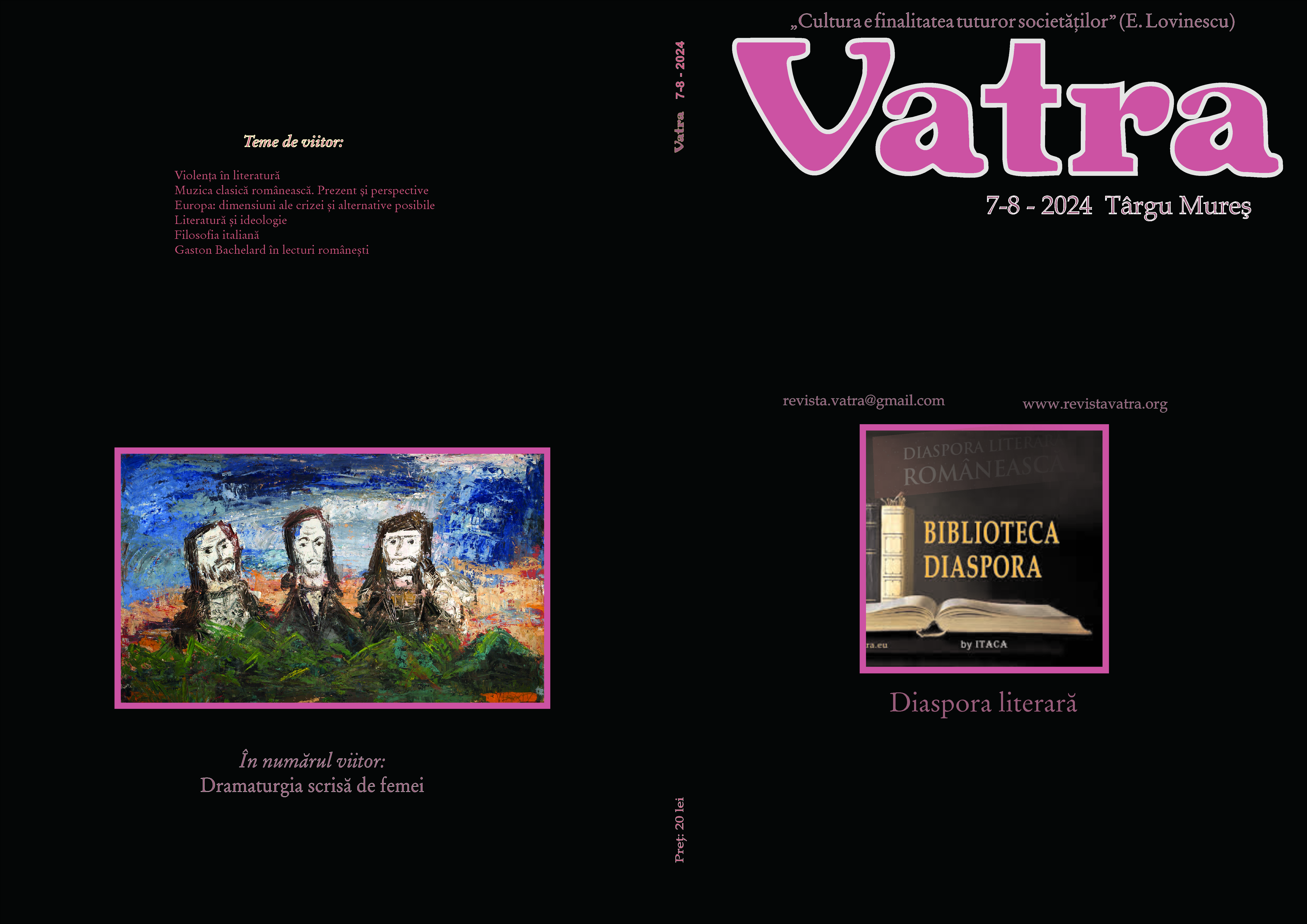 Literary diaspora Cover Image