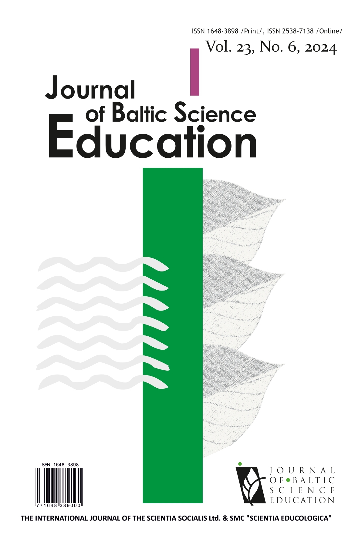 ASSESSING LOWER-SECONDARY SCHOOL STUDENTS' CRITICAL THINKING SKILLS IN PHOTOSYNTHESIS: A RASCH MODEL APPROACH Cover Image